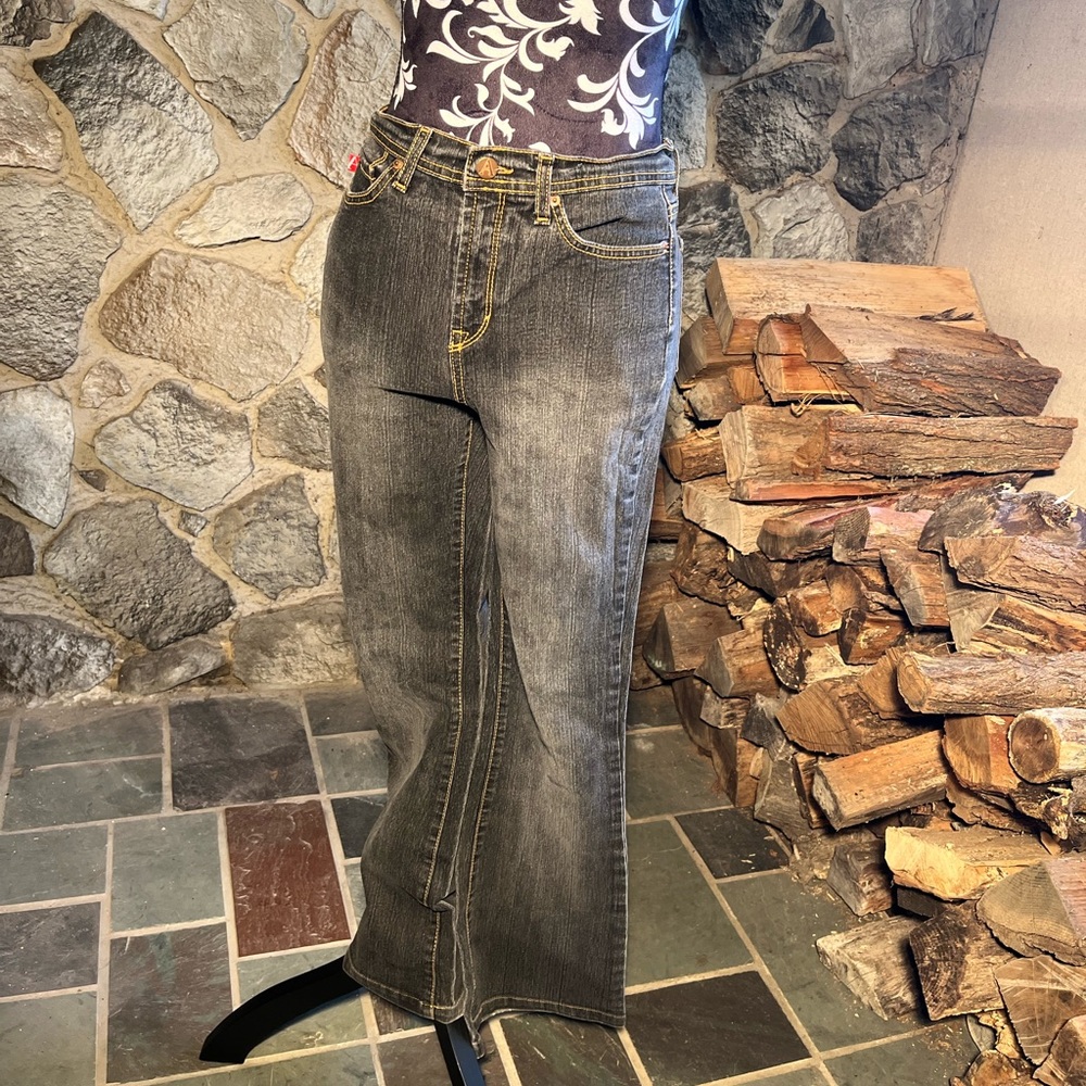A Line Boot Cut Jeans 8